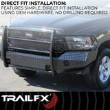 TrailFX FX3008A 2010-2018 Dodge Ram 2500/3500 Full Replacement Front Bumper - BumperStock