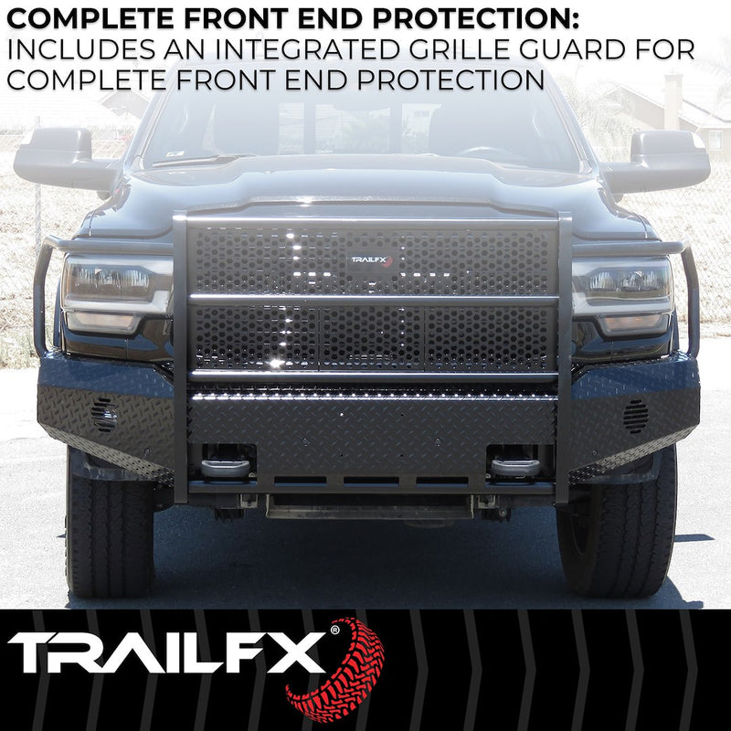 TrailFX FX3013A 2009-2014 Ford F150 Full Replacement Front Bumper - BumperStock