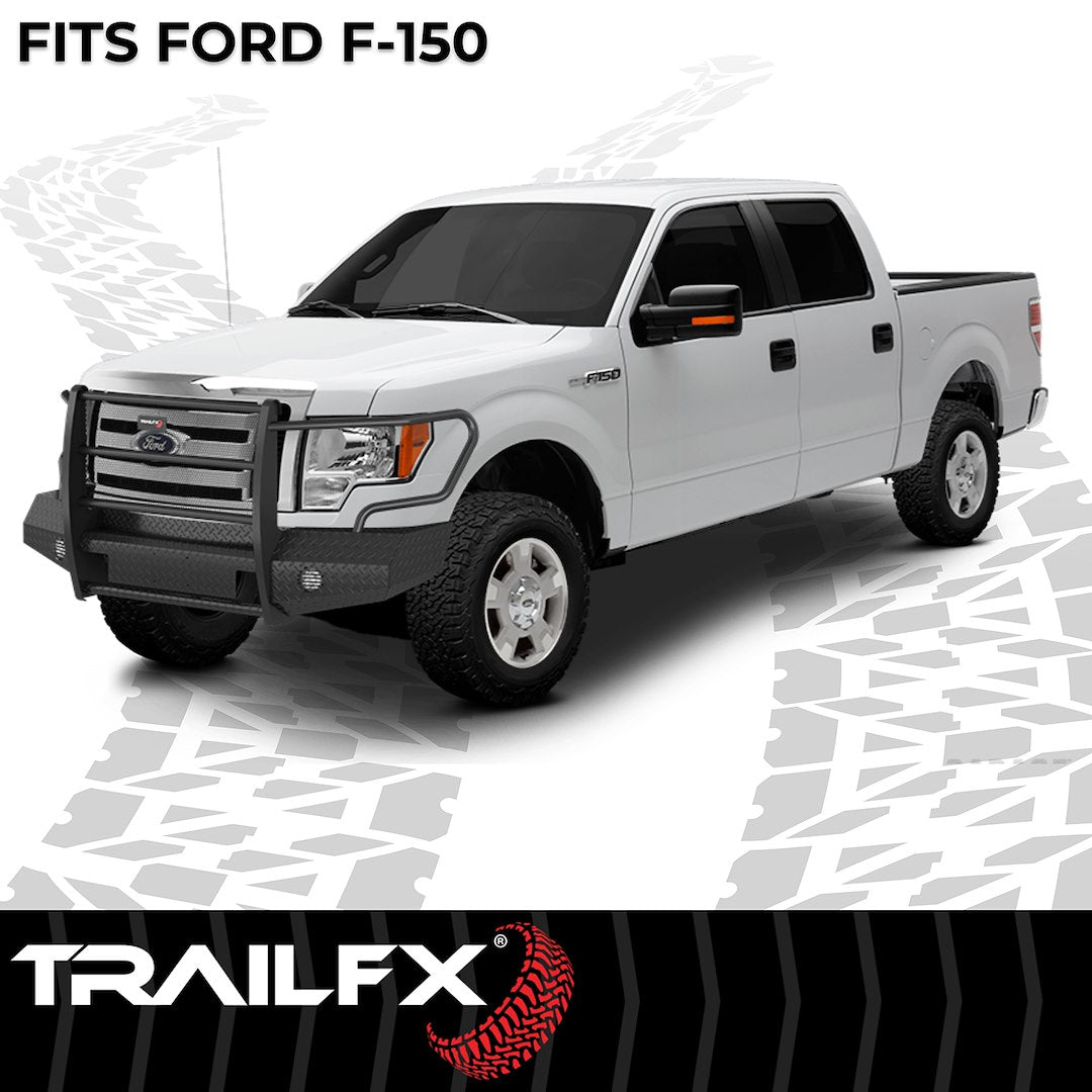 TrailFX FX3013A 2009-2014 Ford F150 Full Replacement Front Bumper - BumperStock