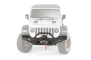 WARN 101337 2018-2025 Jeep Wrangler JL Elite Front Winch Bumper - BumperStock