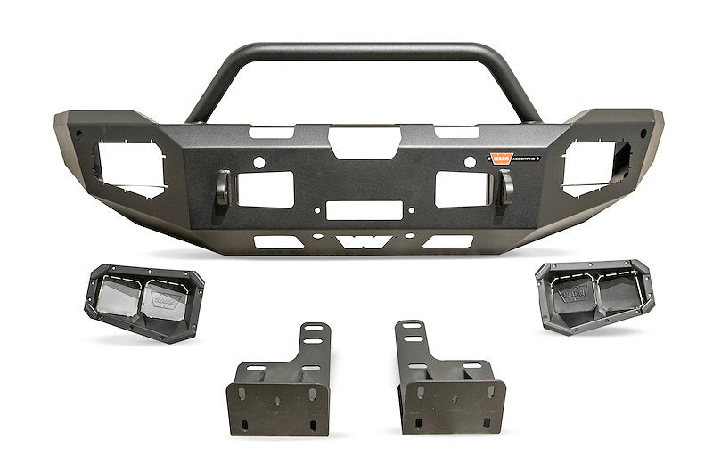 WARN Ascent 110991 2019-2024 Ram 2500/3500 Front Winch Bumper Pre-Runner - BumperStock