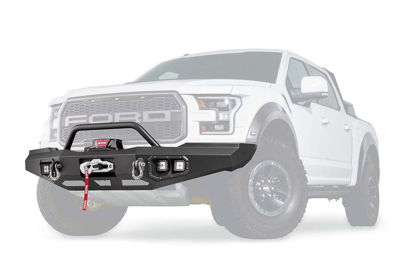 WARN Ascent 99850 2017-2020 Ford F150 Front Winch Bumper - BumperStock