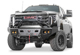 WARN Ascent HD 111075 2024-2026 GMC Sierra 2500/3500 HD Front Winch Bumper Pre-Runner Guard - BumperStock