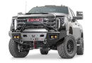 WARN Ascent HD 111075 2024-2026 GMC Sierra 2500/3500 HD Front Winch Bumper Pre-Runner Guard - BumperStock