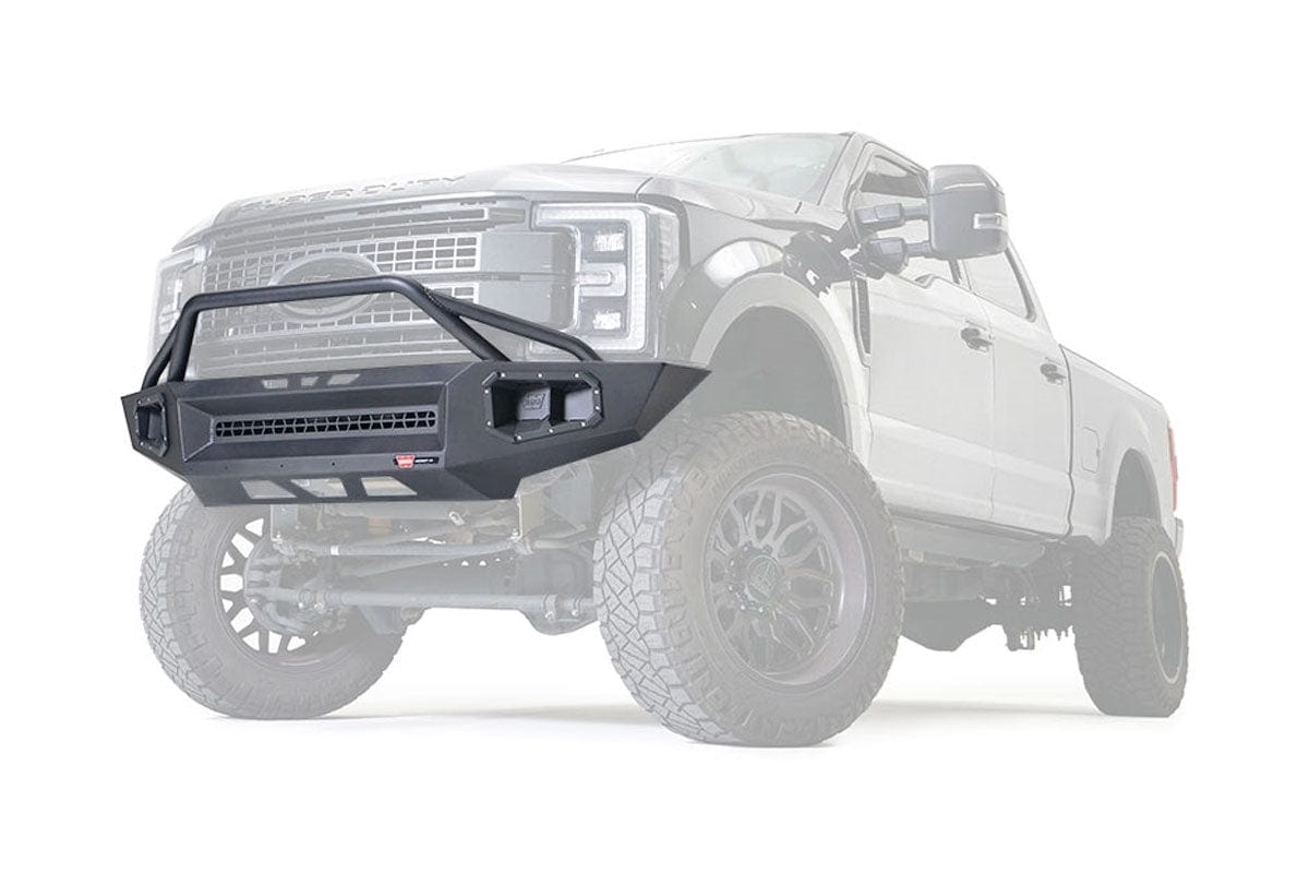 WARN Ascent XP 107290 2017-2022 Ford F250/F350/F450/F550 Super Duty Front Bumper - BumperStock