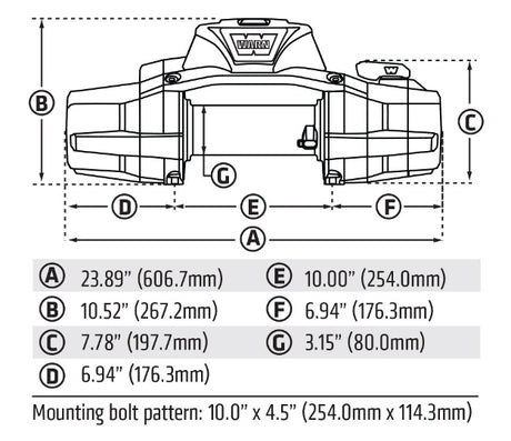 Warn 110014 ZEON XD 14-S Winch