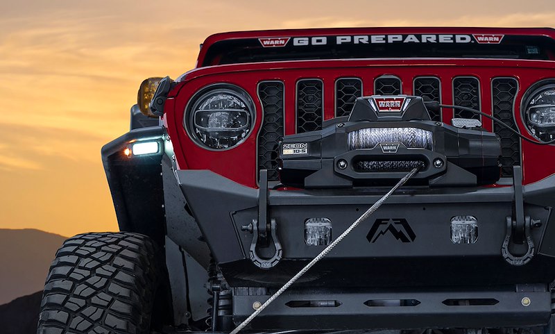 Warn 110100 ZEON XP 10-S Winch - BumperStock