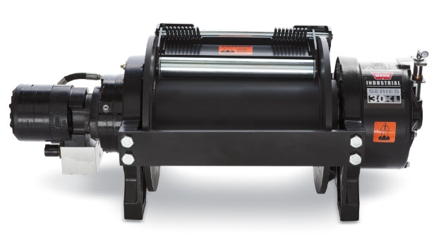 Warn 80511 Series 30XL-LP Hydraulic Winch (Long Drum, Manual Clutch) - BumperStock