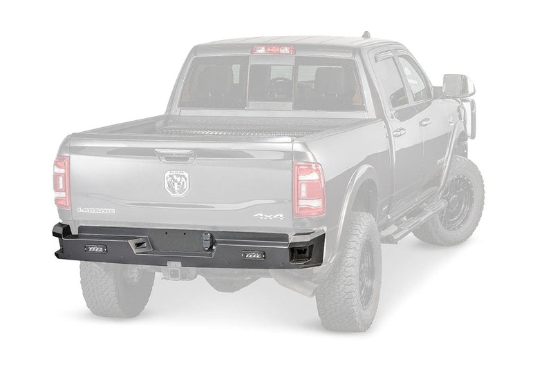 Warn Ascent 106619 Ram 2500/3500/4500/5500 2019-2023 Rear Bumper - BumperStock