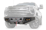 Warn Ascent HD 110912 2024-2026 Chevy Silverado 2500/3500 HD Front Winch Bumper with No Grille Guard