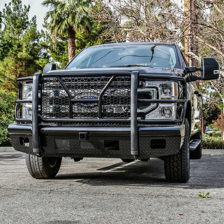 Westin 58-31125 Ford F250/F350 Super Duty 2017-2022 HDX Bandit Front Bumper - BumperStock