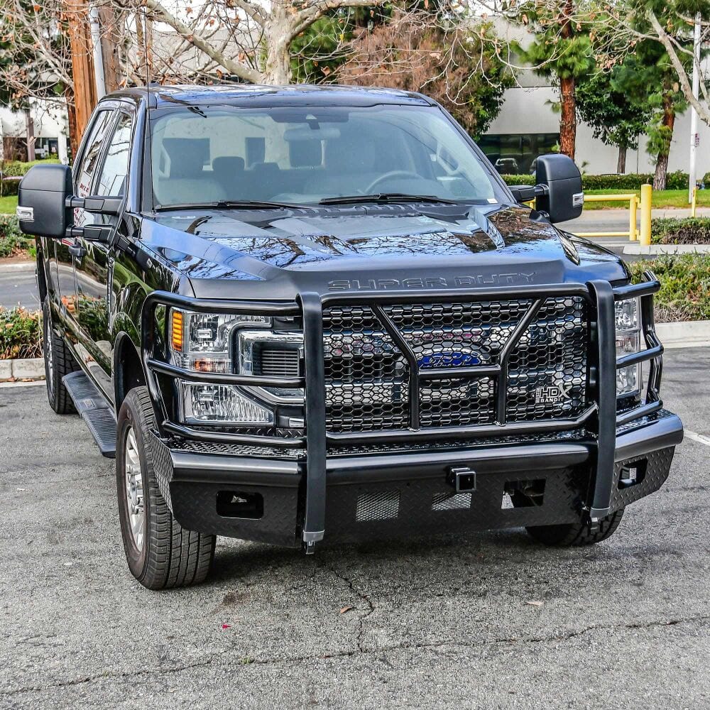 Westin 58-31125 Ford F250/F350 Super Duty 2017-2022 HDX Bandit Front Bumper - BumperStock