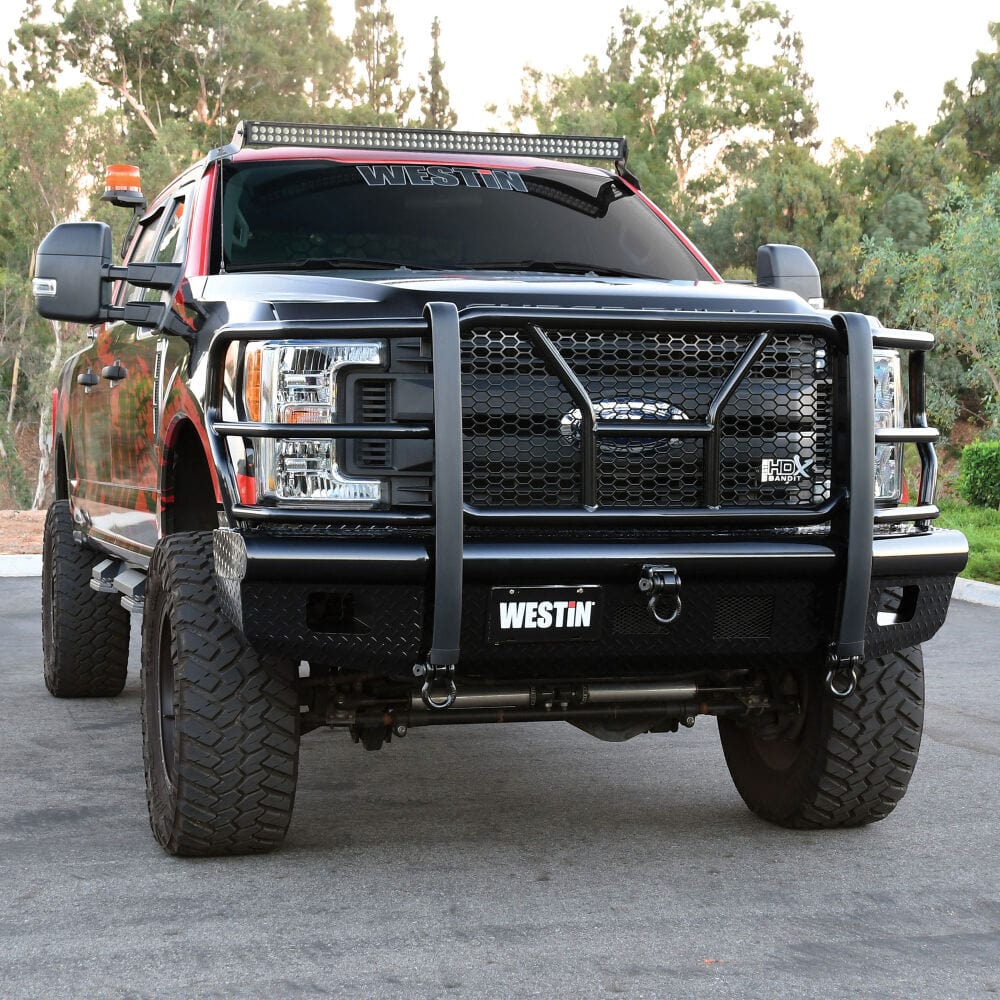 Westin 58-31125 Ford F250/F350 Super Duty 2017-2022 HDX Bandit Front Bumper - BumperStock