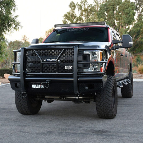 Westin 58-31125 Ford F250/F350 Super Duty 2017-2022 HDX Bandit Front Bumper - BumperStock