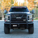 Westin 58-31125 Ford F250/F350 Super Duty 2017-2022 HDX Bandit Front Bumper - BumperStock