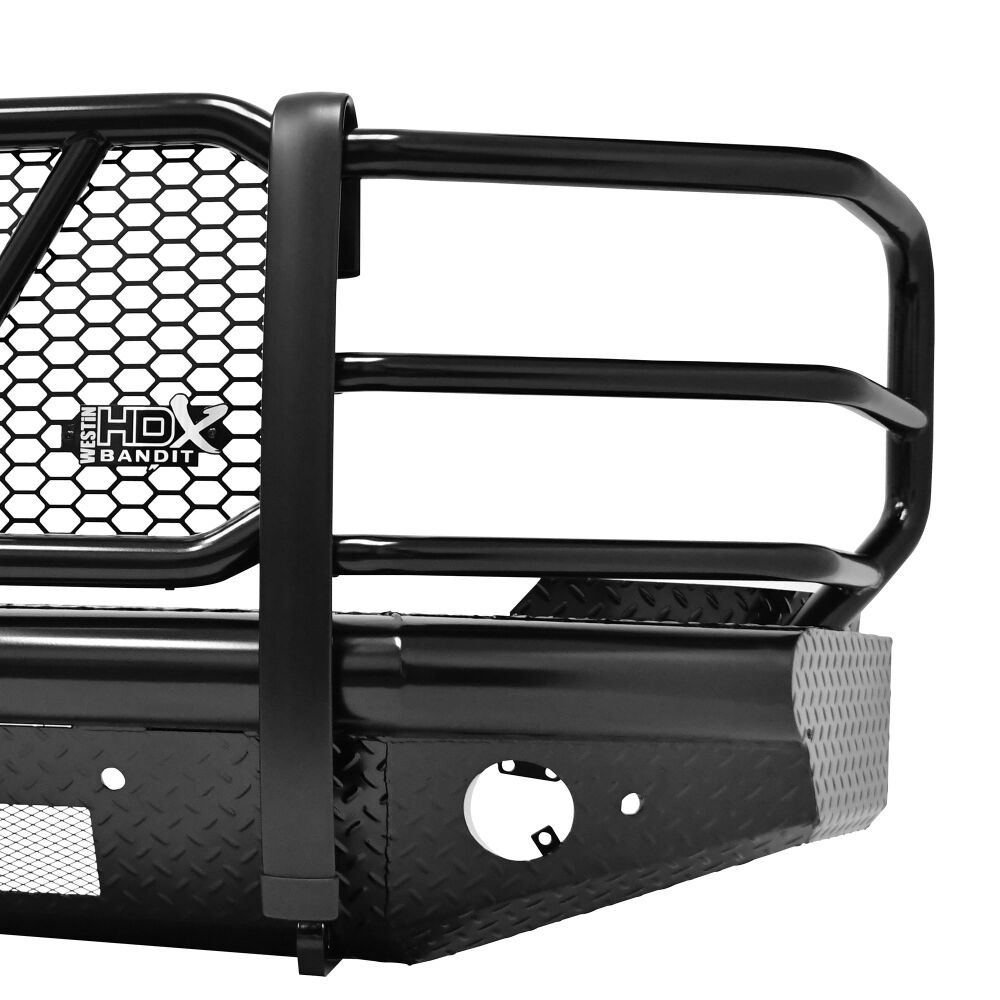 Westin 58-31155 Chevy Silverado 2500/3500 HD 2015-2019 HDX Bandit Front Bumper - BumperStock