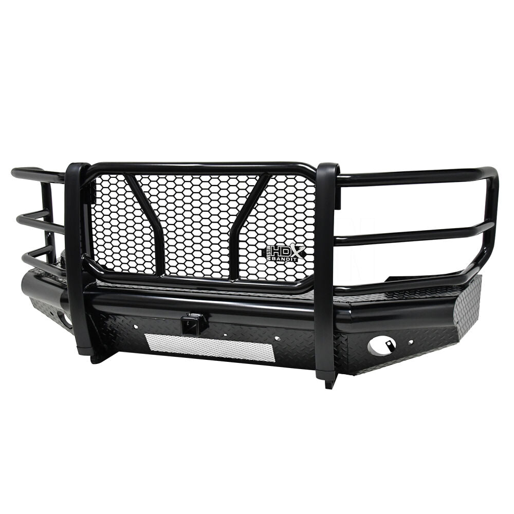 Westin 58-31155 Chevy Silverado 2500/3500 HD 2015-2019 HDX Bandit Front Bumper - BumperStock