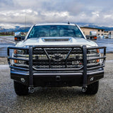 Westin 58-31155 Chevy Silverado 2500/3500 HD 2015-2019 HDX Bandit Front Bumper - BumperStock
