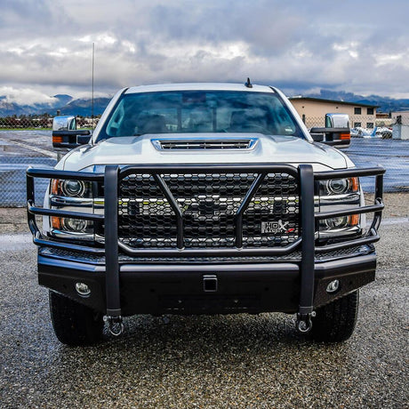 Westin 58-31155 Chevy Silverado 2500/3500 HD 2015-2019 HDX Bandit Front Bumper - BumperStock