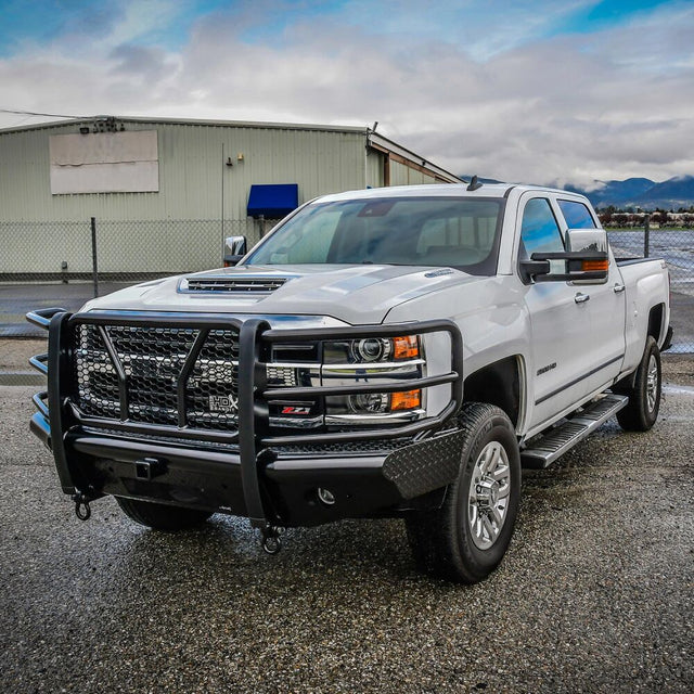 Westin 58-31155 Chevy Silverado 2500/3500 HD 2015-2019 HDX Bandit Front Bumper - BumperStock