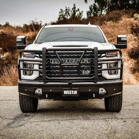 Westin 58-31185 2020-2023 Chevy Silverado 2500/3500 HD HDX Bandit Front Bumper - BumperStock