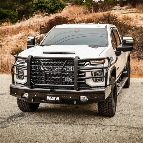 Westin 58-31185 2020-2023 Chevy Silverado 2500/3500 HD HDX Bandit Front Bumper - BumperStock