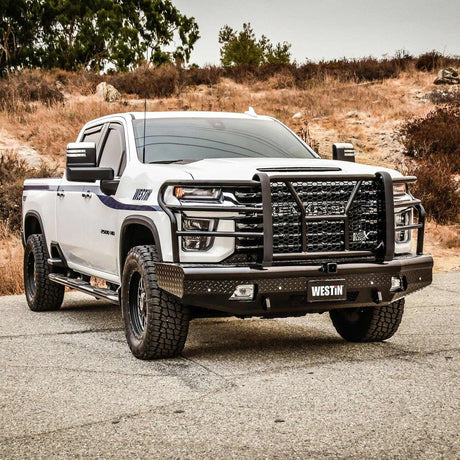 Westin 58-31185 2020-2023 Chevy Silverado 2500/3500 HD HDX Bandit Front Bumper - BumperStock