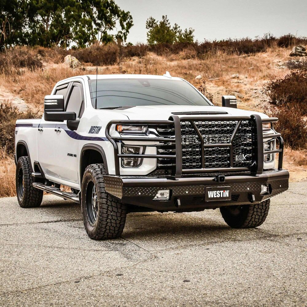 Westin 58-31185 2020-2023 Chevy Silverado 2500/3500 HD HDX Bandit Front Bumper - BumperStock