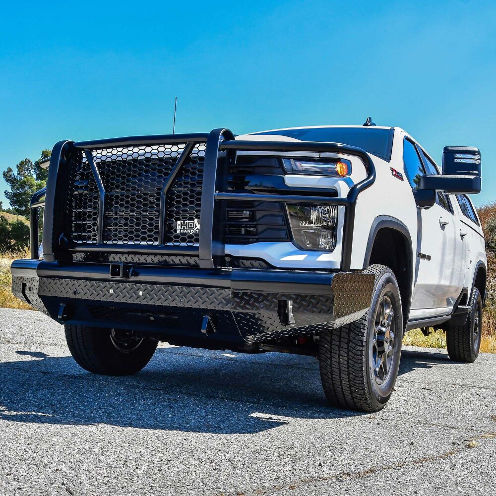 Westin 58-31215 HDX Bandit 2024-2025 Chevy Silverado 2500/3500 HD Front Bumper - BumperStock