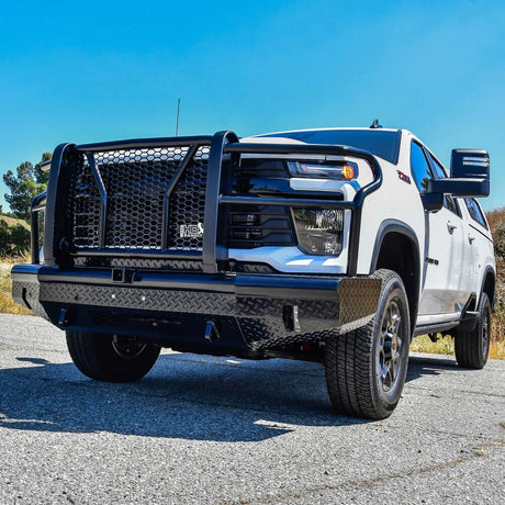 Westin 58-31215 HDX Bandit 2024-2025 Chevy Silverado 2500/3500 HD Front Bumper - BumperStock