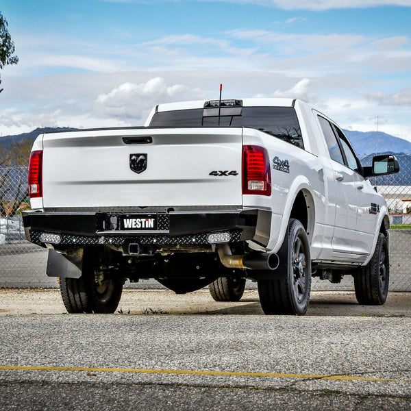 Front & Rear Steel Bumper Set With Fog Lights For Dodge Ram 1500 & Classic 2009-2024