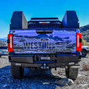Westin 58-341205 Ford F250/F350 Super Duty 2023-2025 HDX Bandit Rear Bumper - BumperStock