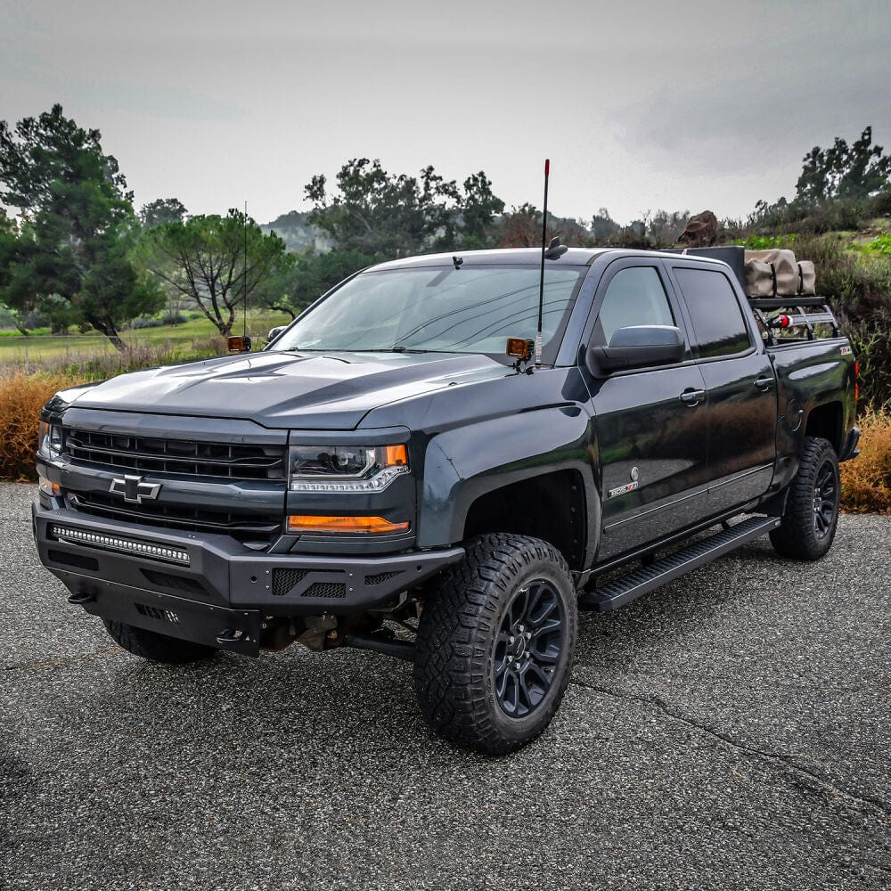 Front Lower Air Dam Valance – 2016-2018 Chevy Silverado 1500 / 2019 Silverado 1500 LD – Black Textured