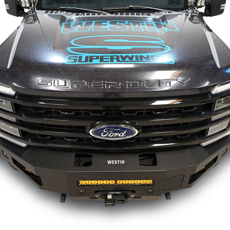 Westin 58-411305 Pro-Series 2023-2025 Ford F250/F350 Super Duty Front Winch Bumper - BumperStock
