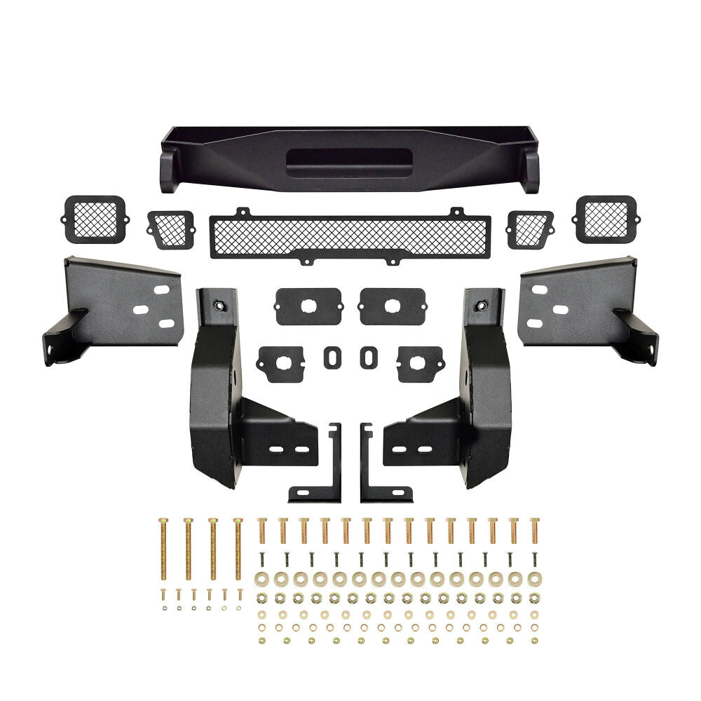 Westin 58-414215 Pro-Series 2024-2025 Chevy Silverado 2500/3500 HD Front Winch Bumper - BumperStock