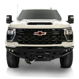 Westin 58-414215 Pro-Series 2024-2025 Chevy Silverado 2500/3500 HD Front Winch Bumper - BumperStock