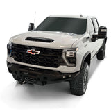 Westin 58-414215 Pro-Series 2024-2025 Chevy Silverado 2500/3500 HD Front Winch Bumper - BumperStock