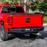 Westin 58-421005 GMC Sierra 2500/3500 HD 2015-2019 Pro-Series Rear Bumper - BumperStock