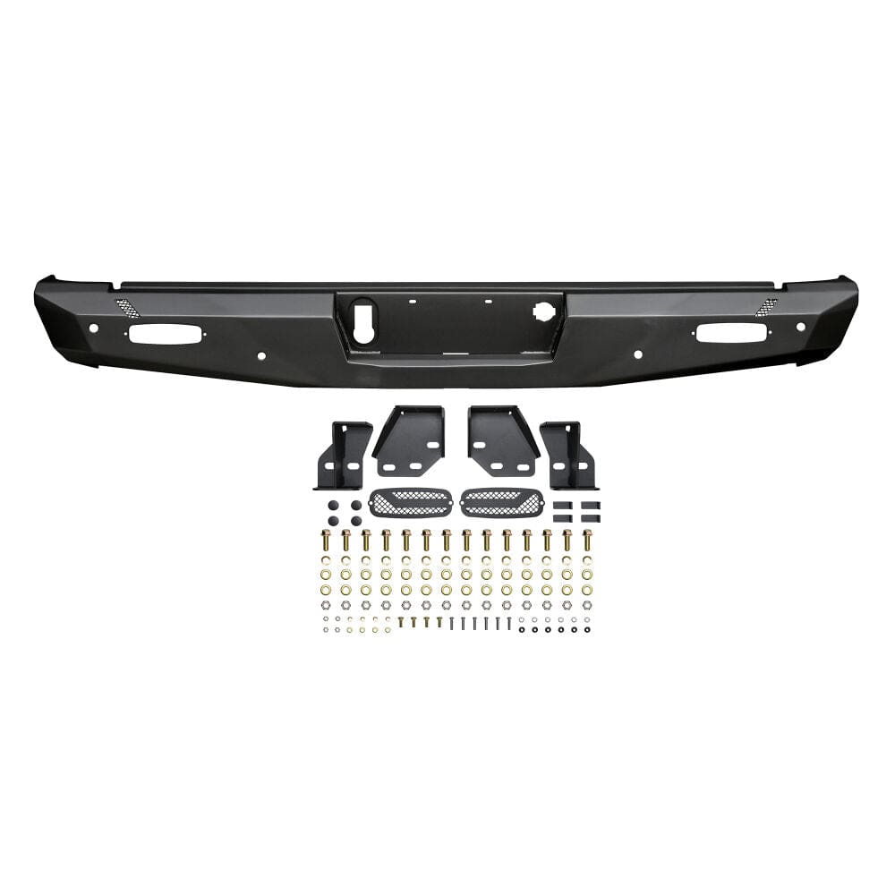 Westin 58-421005 GMC Sierra 2500/3500 HD 2015-2019 Pro-Series Rear Bumper - BumperStock