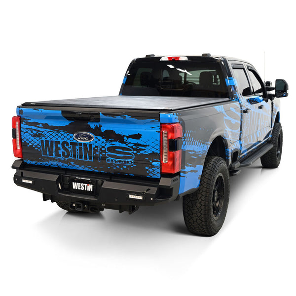 Westin 58-421275 Ford F250/F350 Super Duty 2023-2025 Pro-Series Rear Bumper - BumperStock