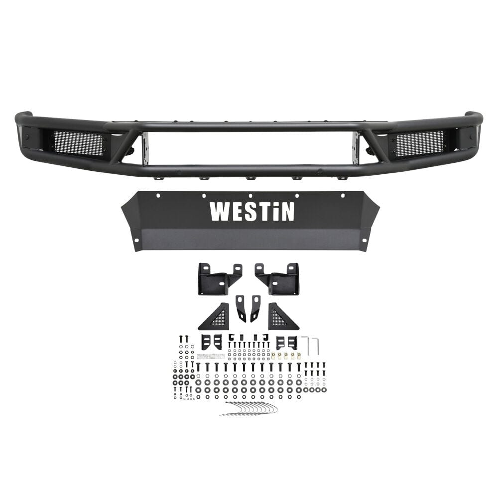 Westin 58-61215 Chevy Silverado 1500 2019-2021 Outlaw Front Bumper - BumperStock
