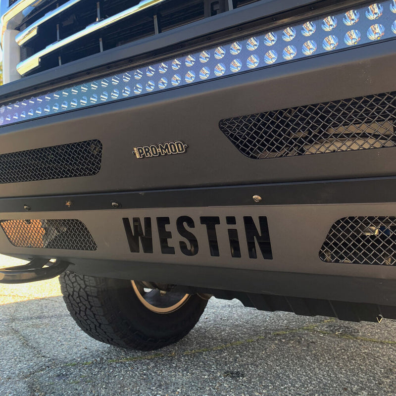 Westin 58-71225 Chevy Silverado 2500/3500 2020-2023 HD Outlaw/Pro-Mod Skid Plate - BumperStock