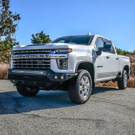 Westin 58-71225 Chevy Silverado 2500/3500 2020-2023 HD Outlaw/Pro-Mod Skid Plate - BumperStock