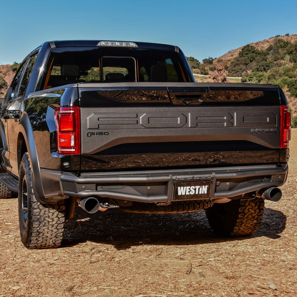 Westin 58-82025 Ford F150 Raptor 2017-2020 Outlaw Rear Bumper - BumperStock