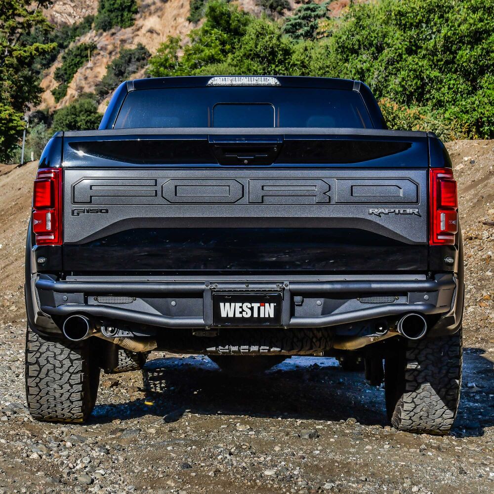 Westin 58-82025 Ford F150 Raptor 2017-2020 Outlaw Rear Bumper - BumperStock