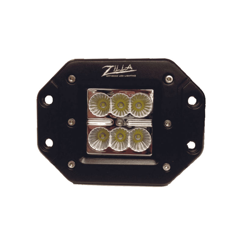 Zilla Flush Mount 3″ Cube LED Light - BumperStock