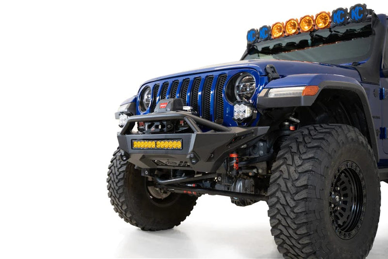 ADD F960272110103 2018-2023 Jeep Wrangler JL Stealth Fighter Front Bumper - BumperStock
