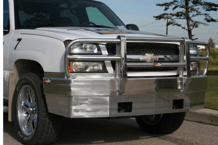 Ali Arc Aluminum Chevy Silverado 1500 2014-2015 Front Bumper CHB193-BumperStock