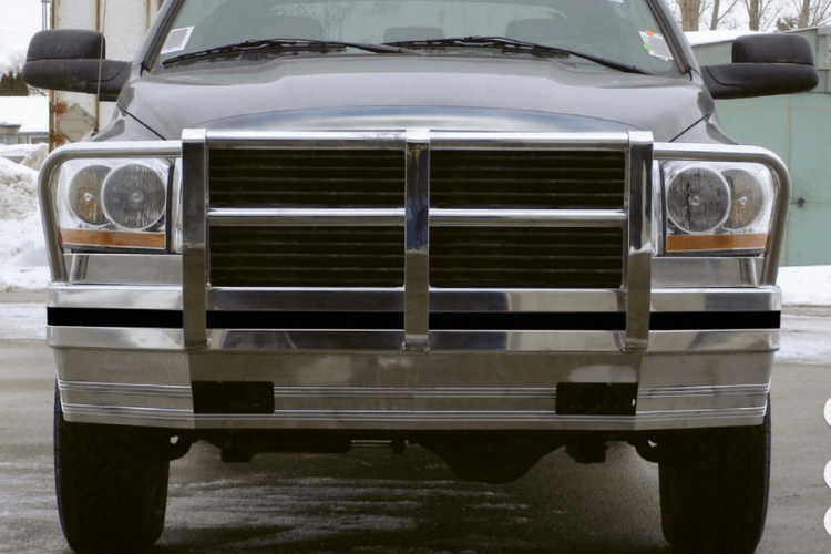Ali 227 Ali Arc Aluminum Dodge Ram 2500/3500 2010-2018 Front Bumper DGB227 ...