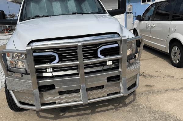 Ali Arc Aluminum Dodge Ram 2500/3500 2010-2018 Front Bumper With Rake DGR227-BumperStock